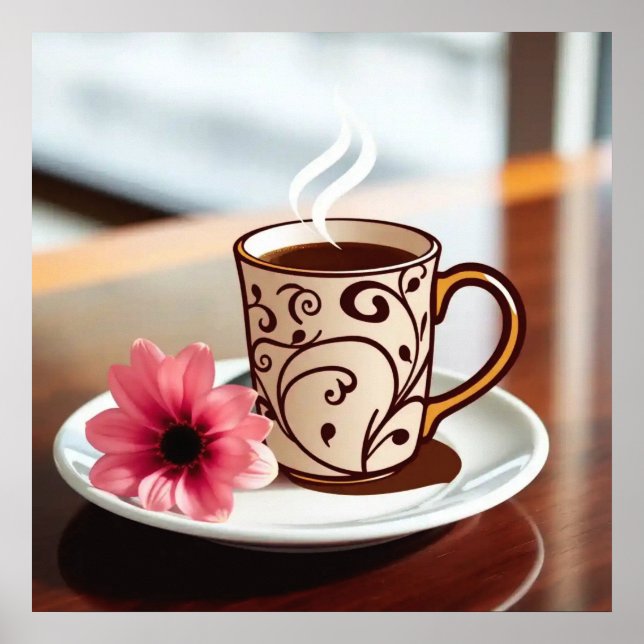 Poster OEuvre murale décorative - Mugs #4 (Devant)