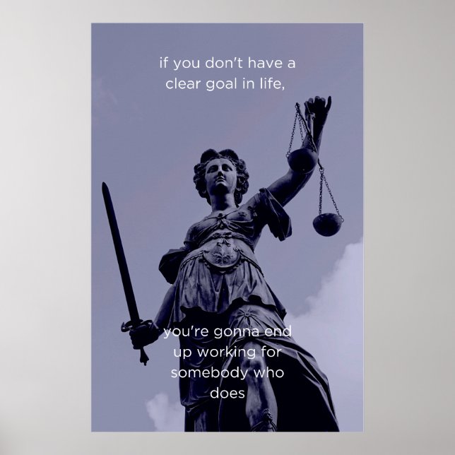 Poster OEuvre murale motivationnelle (Devant)