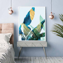 OEuvre murale tropicale