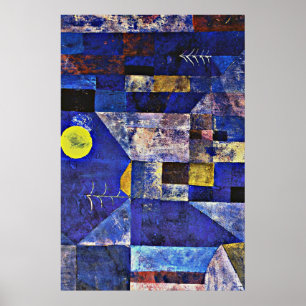 Poster OEuvre Paul Klee, Lune