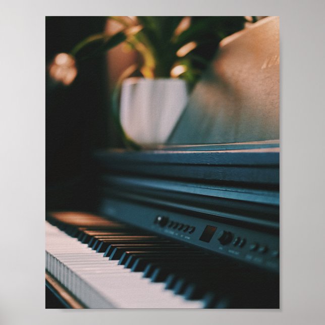 Poster Oeuvre Piano Cute (Devant)