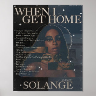 Poster Oeuvre Solange