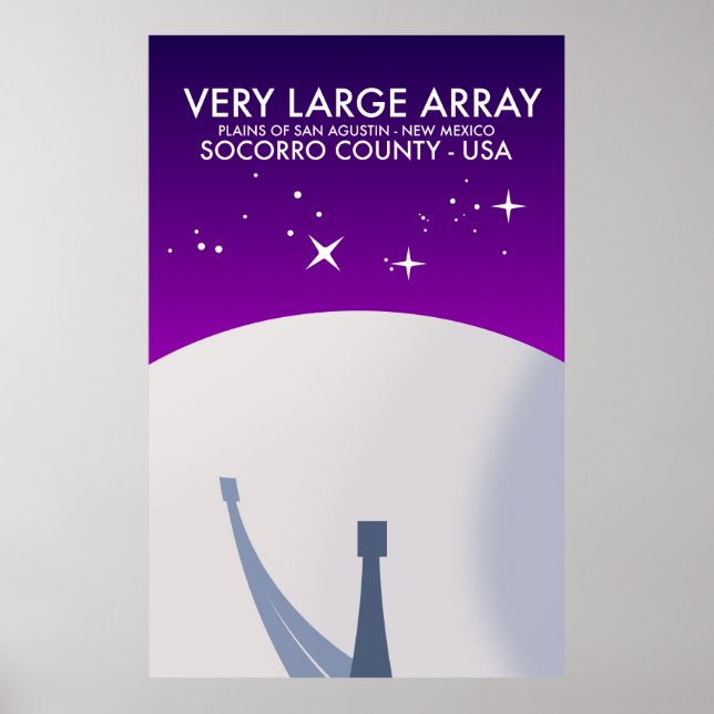 Poster OEuvre spatiale observatoire de la Baie de très gr (Devant)