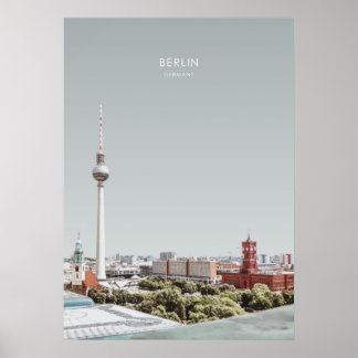 Poster Oeuvres d'art de Berlin, Allemagne