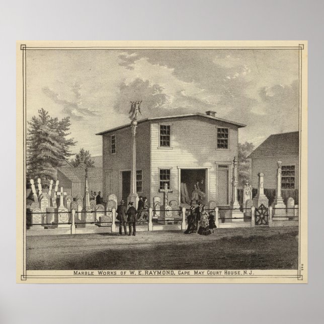 Poster OEuvres en marbre de WE Raymond (Devant)