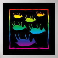 OEuvres évanouies arc-en-ciel