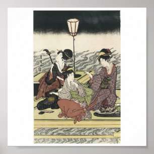 Poster of Japanese Painting c. 1800's