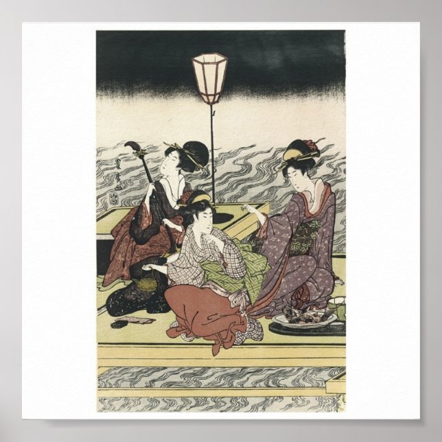 Poster of Japanese Painting c. 1800's (Front)