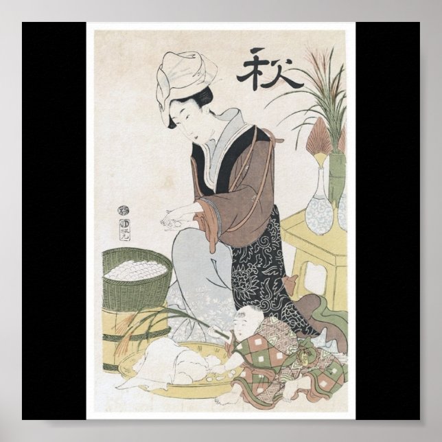 Poster of Old Japanese Painting, date unknown (Front)