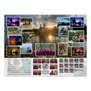 Poster of the Canoe Trails 2022 Canadian Trip