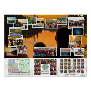 Poster of the Canoe Trails 2024 Canadian Trip