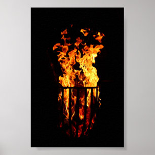 Poster Ofenfeuer