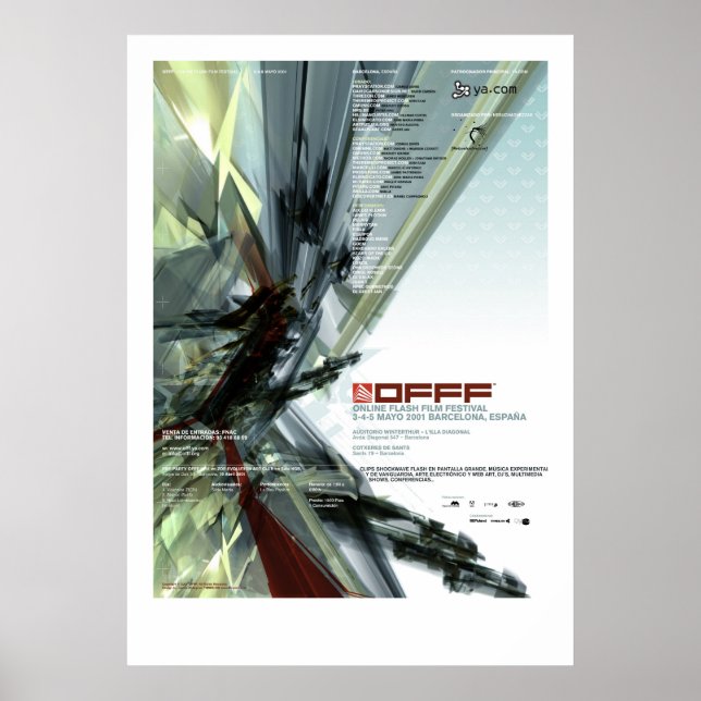 POSTER OFFF 2001 (Devant)