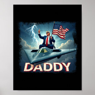 Poster Officiel 2025 Trump Papa 1 