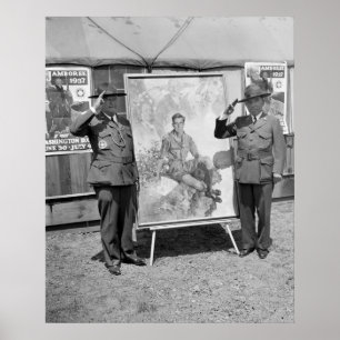 Poster officiel du scout de garçon, 1937