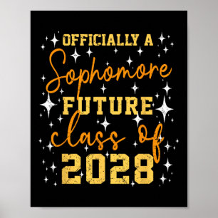 Poster Officiellement une future élève de deuxième année 