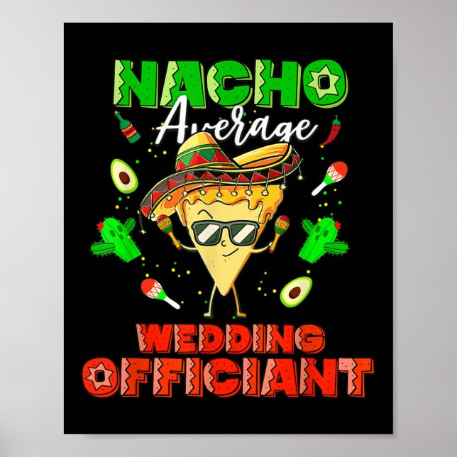 Poster Officier Mariage mexicain moyen Nacho (Devant)