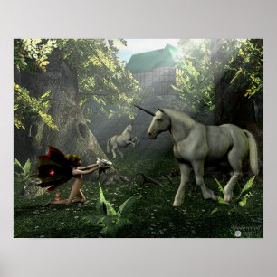 Poster Offre de produits de la faune