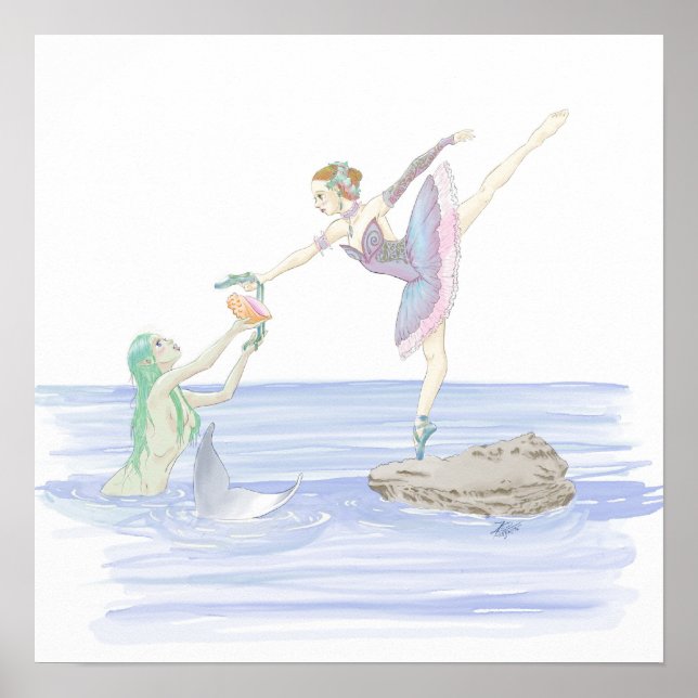 Poster Offrir un commerce (Devant)