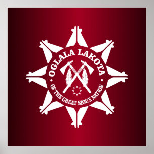 Poster Oglala Lakota
