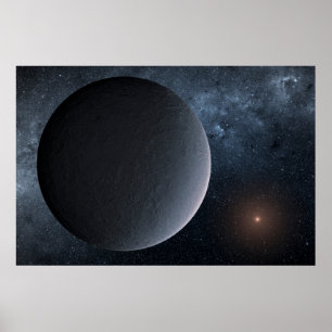 Poster Ogle Exoplanet-2016-Blg-1195Lb Orbits Une Petite É