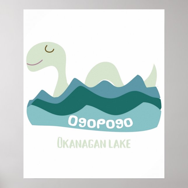 Poster Ogopogo, monstre du lac Okanagan (Devant)