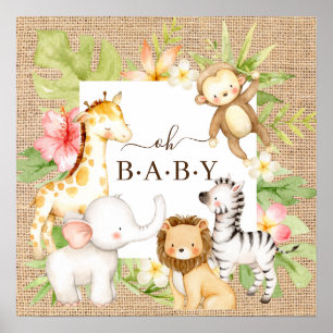 Poster Oh Baby Jungle