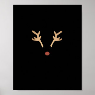 Poster Oh Cerf Expression Artistique Ludique