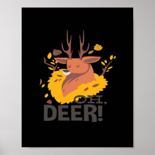 Poster Oh Deer Creative Design