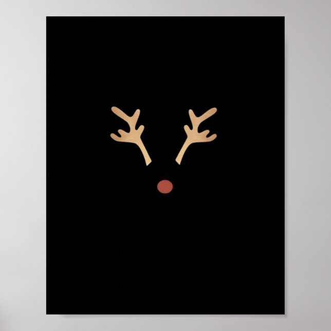 Poster Oh Deer Playful Artistic Expression  (Devant)