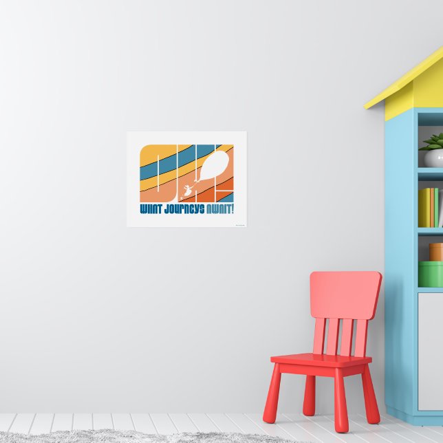 Poster Oh, Les Endroits Où Tu Vas Aller ! "Quels voyages  (Pépinière 1)