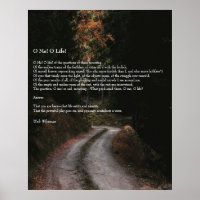 Oh Moi ! Oh la vie ! Walt Whitman Poem Route en bo