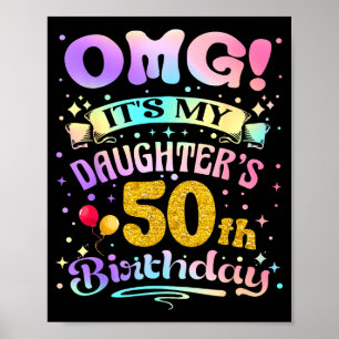 Poster Oh mon dieu, c'est les 50 ans de ma fille Joyeux 5