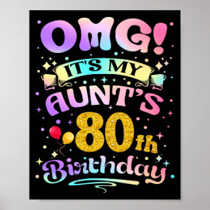 Poster Oh mon dieu, c'est les 80 ans de ma tante Joyeux 8