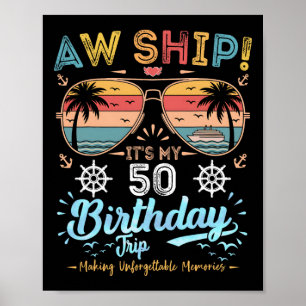 Poster Oh mon dieu ! C'est mon voyage de croisière d'anni