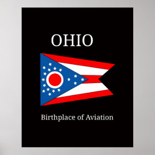 Poster Ohio : Berceau de l'Aviation