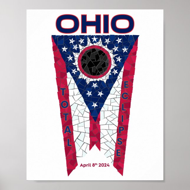 Poster Ohio Total Eclipse (Devant)