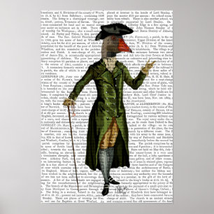 Poster Oie dans le manteau vert de Regency