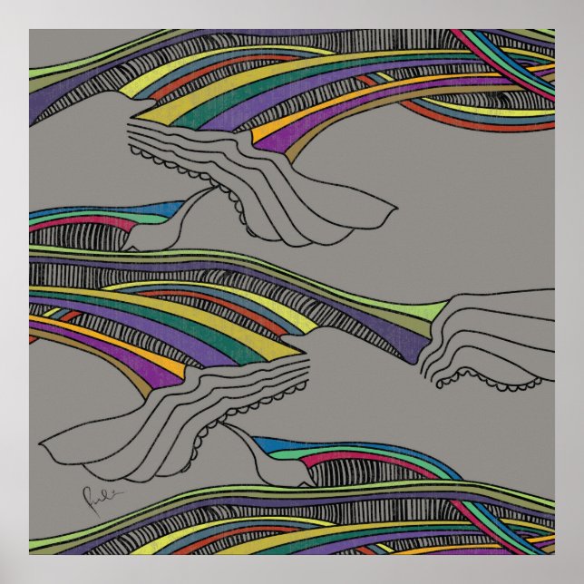 POSTER OISEAUX (Devant)