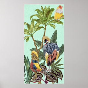 Poster Oiseaux au Paradis - Grands Oiseaux