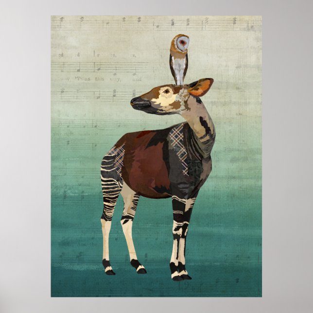 Poster OKAPI & OWL Art (Devant)