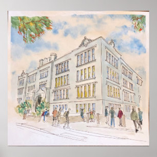 Poster Oklahoma City University Law Building - Centre-vil