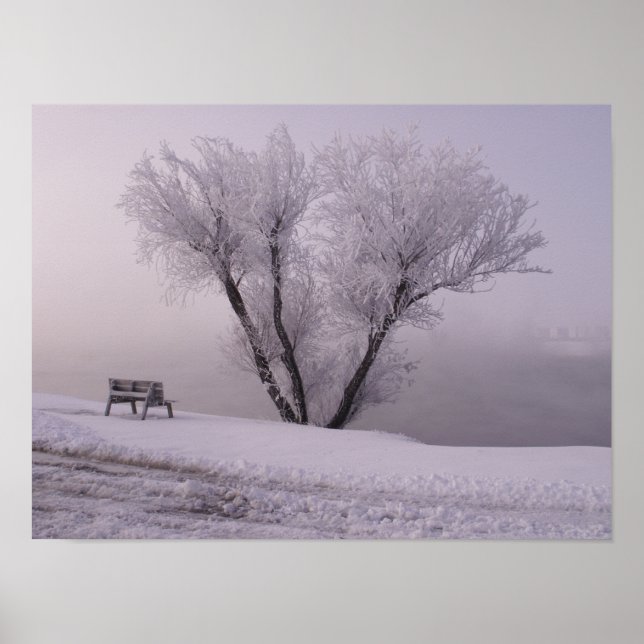 Poster Oklahoma Winter (Devant)