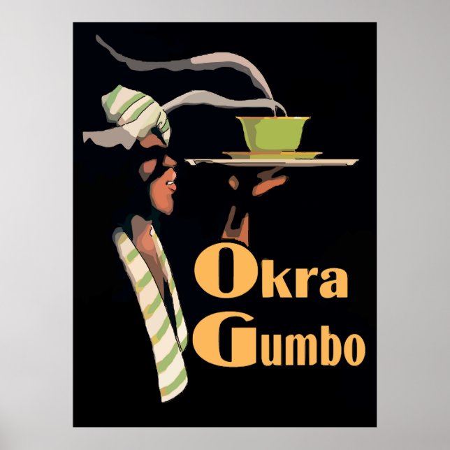 Poster Okra Gumbo (Devant)