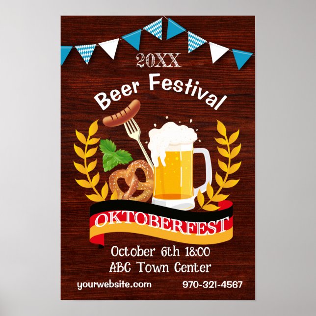 Poster Oktoberfest (Devant)