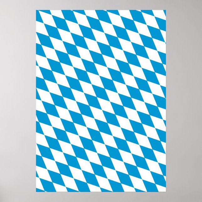 Poster Oktoberfest, Bayern Colors (Devant)
