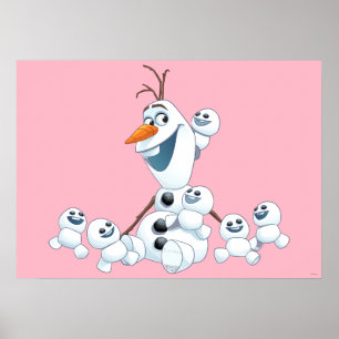 Poster Olaf Cadeau d'amour