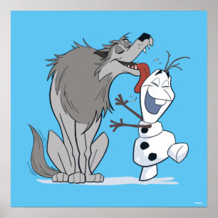 Poster Olaf Licencié Par Loup