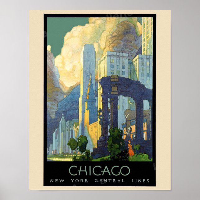 Poster Old Chicago (Devant)