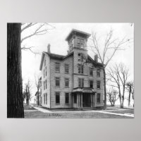 Old College, Evanston, construit en 1855